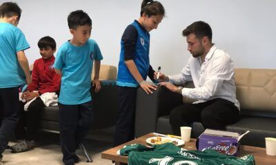 Nafican, Çorumlu Futbolcu Adayları ile Buluştu