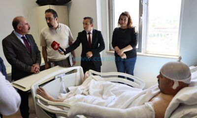 Vali Çalgan’dan Patlamada Yaralanan İşçilere Ziyaret