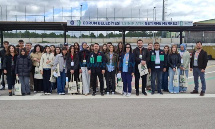 Yurtdışından Gelen Öğrenciler Atık Getirme Tesisi’ni İnceledi