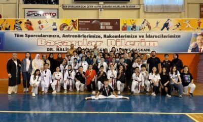 Çorum’daki Turnuvada 110 Tekvandocu Yarıştı