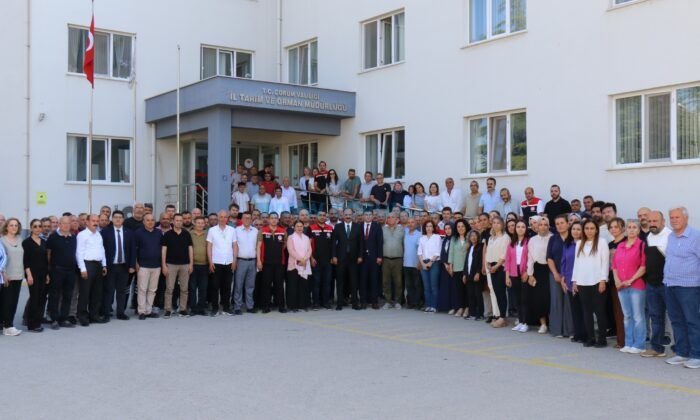 Hayrullah Göktekin Çorum’a Veda Etti