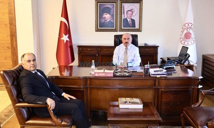 Yeni Müdürden Valiye Ziyaret