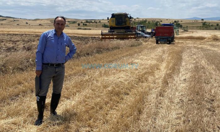 Osmancık’ta Dane Kaybına Karşı Biçerdöver Denetimleri