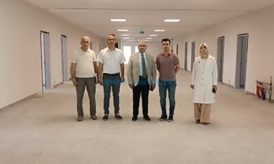 Okul Pansiyonundaki Onarım Çalışmalarını İncelediler