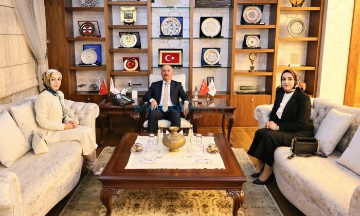 Vali Çalgan’a Veda Ziyareti