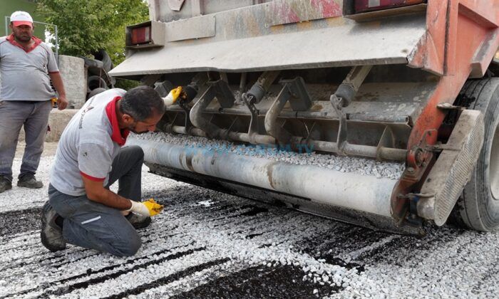 Örnekevler Mahallesi’nde Asfalt Çalışmaları Başladı