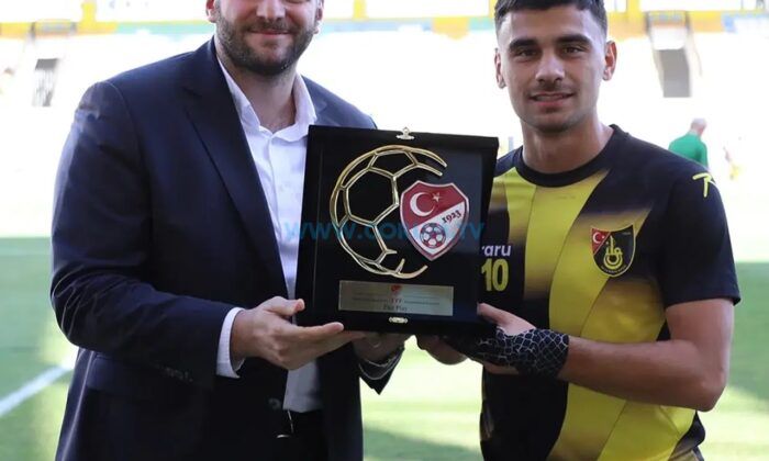 TFF’den İstanbulsporlu Loshaj’a Ödül