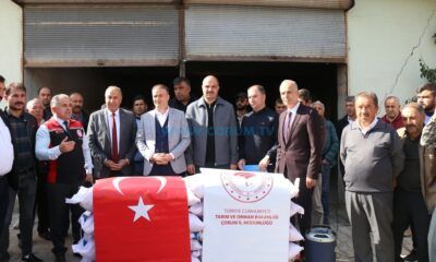 213 Çiftçiye Arpa Tohumu Desteği