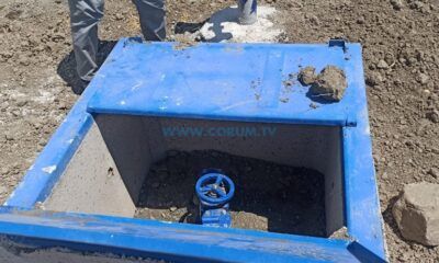 50 Hektar Arazi Suya Kavuştu