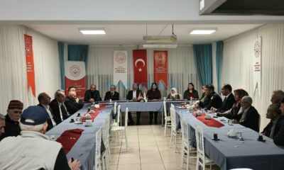 İftarı huzurevi sakinleriyle yaptılar