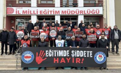 Öğretmenin Katledilmesine Çorum’dan Tepki Geldi
