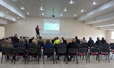 Çiftçilere Tarımsal İlaç Kullanımı Anlatıldı