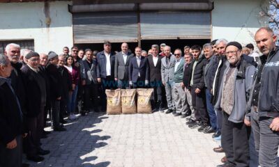 Çiftçiye Yüzde 50 Hibeli Ayçiçeği Tohumu Desteği