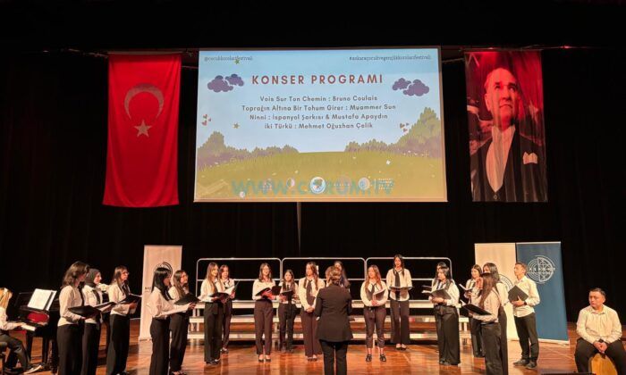 Çorum Güzel Sanatlar Lisesi Korosu Başkentten Ödülle Döndü