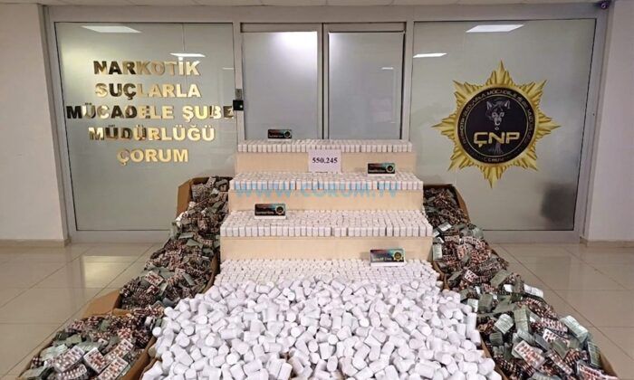 Çorum Polisinden Zehir Tacirlerine Ağır Darbe