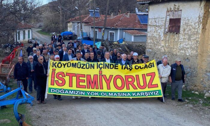 Çorum’da Köy Halkı Taş Ocağına Karşı Direniyor
