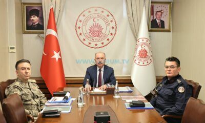 Güvenlik Kurmayları Bakan Çiftçi İle Görüştü