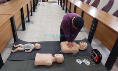 Kurum Personellerine İlk Yardım Eğitimi Verildi