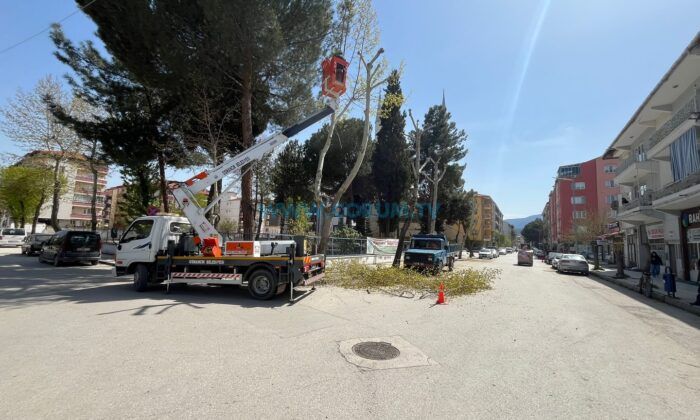 Osmancık’ta Park ve Bahçe Ekiplerinden Bahar Mesaisi