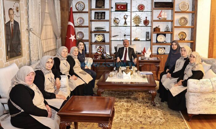 Vali Çalgan, Kadın Girişimcileri Ağırladı