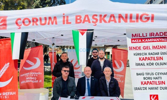 Yeniden Refah Partisi İmza Kampanyası Başlattı