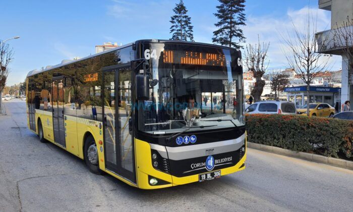 Çorum’da Toplu Taşıma Ücretsiz Oluyor