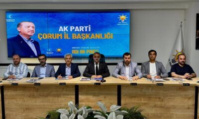 AK Partililer Partide Toplandı