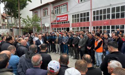 Afette Görev Yapan Personeli Unutmadı