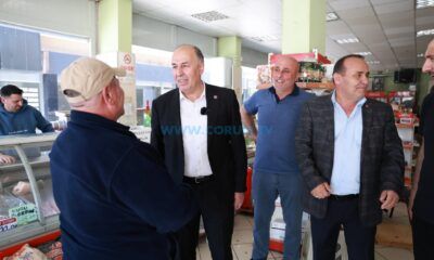 Alaca’da Yöneticiler Esnafla Buluştu