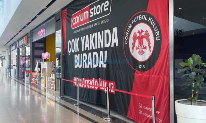 Çorum FK Store Taşınıyor