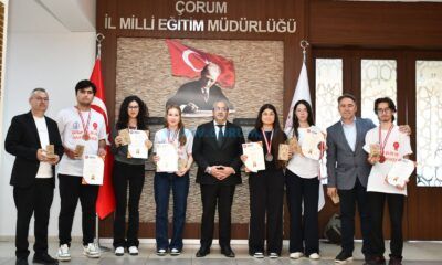Çorum’un Gururu Gençler Türkiye’yi Temsil Edecek