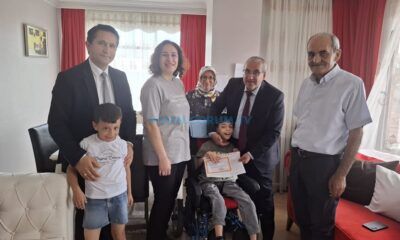 Engel Tanımayan 21 Öğrenciye Evde Eğitim Desteği
