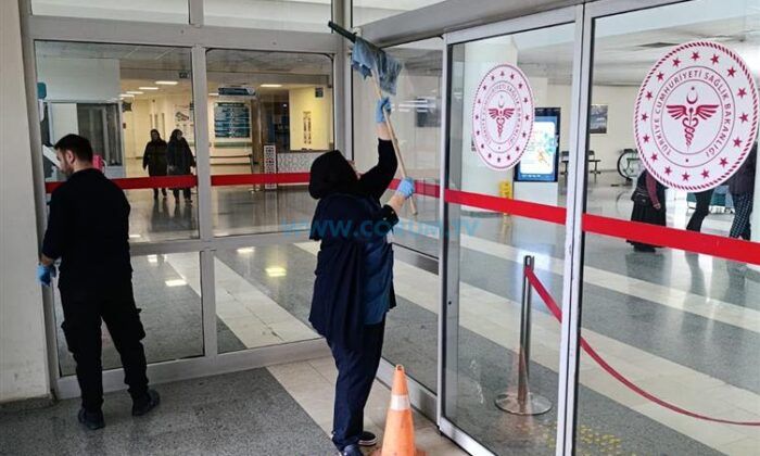 Hastanede Temizlik Seferberliği