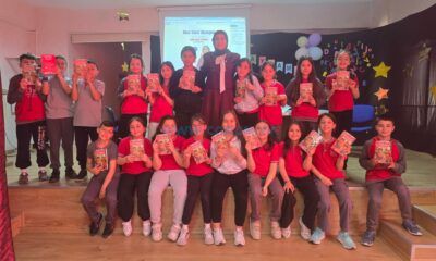 Minik Öğrencilere Okuma Kültürünün Önemi Anlatıldı