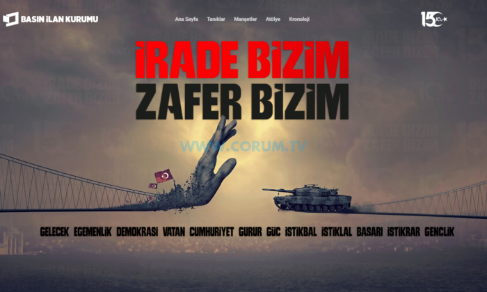 ‘15temmuz.bik.gov.tr’ Erişime Açıldı
