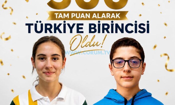 500 Tam Puanla Türkiye Birincisi Oldular