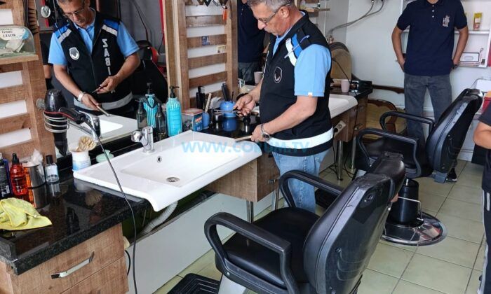 Alaca’da Zabıta Ekiplerinden Kuaförlere Sıkı Denetim