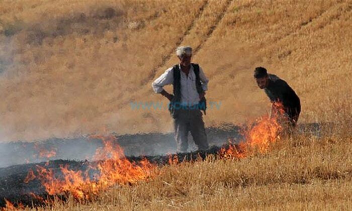 Anız Yangınlarına Karşı Yaptırım Hatırlatması