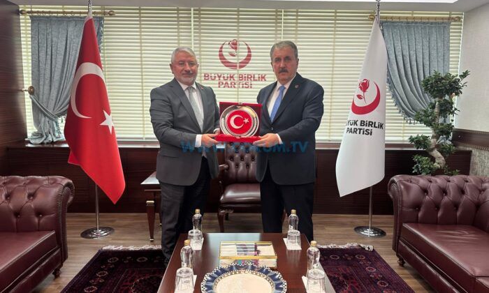 Başkan Aşgın, Destici ile Bir Araya Geldi