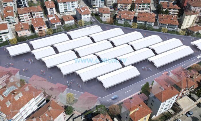 Cumartesi Pazarının Üzeri Kapatılıyor