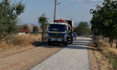 Gökbel Bağları Sathi Kaplama Asfaltla Buluşuyor