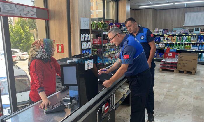 İskilip’te Zincir Marketlere Yönelik Sıkı Denetim