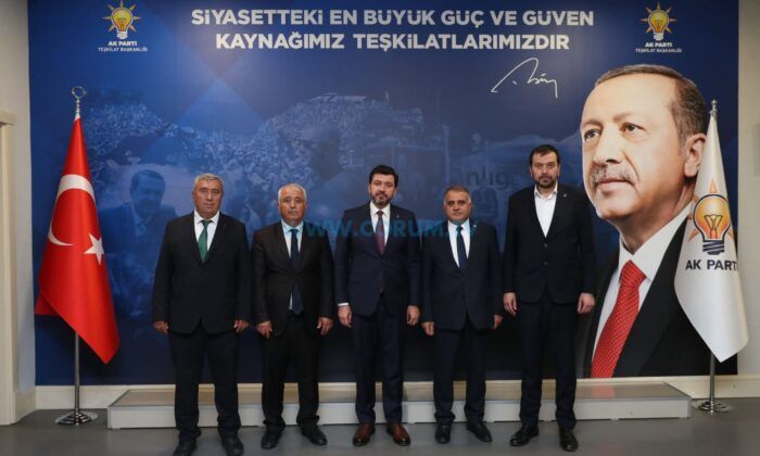 Mecitözü AK Parti Teşkilatında Bayrak Değişimi