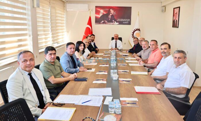 OSB Yönetimi Toplandı