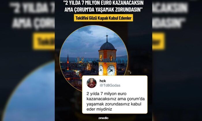 Onedio’dan Aubameyang’ın Çorum’u Reddetmesine Özel İçerik!