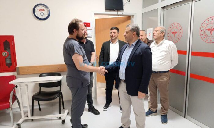 Bayat’ta Sağlık Yatırımlarını İnceledi