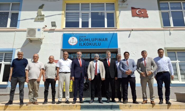 Cemil Çağlar, İlkokul Müdürleriyle Buluştu