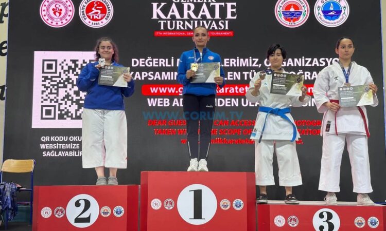 Çorumlu Sporcu Uluslararası Arenadan Altın Madalya ile Döndü