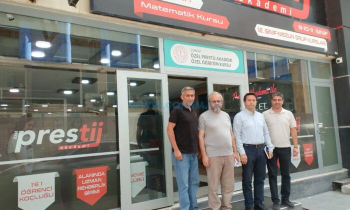 Çorum’un Eğitimi İçin Denetimler Yapıldı