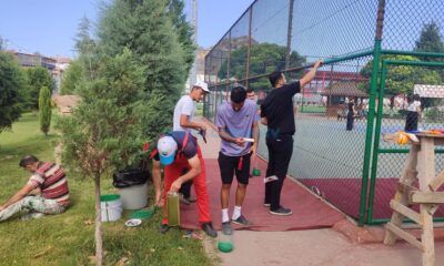 Osmancık’ta Spor Tesisleri Yenileniyor